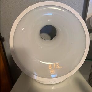 Philips Circular White Light Therapy - Alarm Clock